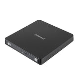 Intenso EOD 400D Slim optisk diskdrev DVD Super Multi DL Sort
