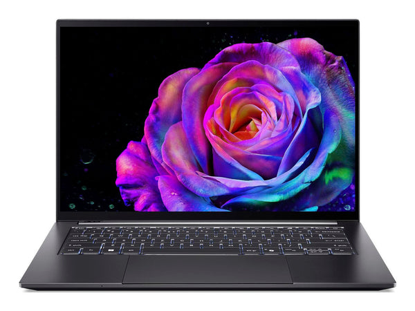Acer Swift SFX14-73G-79BJ Intel Core Ultra 7 255H Laptop 36,8 cm (14.5") Berøringsskærm 2.8K 32 GB LPDDR5x-SDRAM 1 TB SSD NVIDIA GeForce RTX 5060 Wi-Fi 6E (802.11ax) Windows 11 Home Tysk Grå