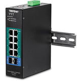 Trendnet TI-PG102I netværksswitch Administreret L2 Gigabit Ethernet (10/100/1000) Strøm over Ethernet (PoE) Sort