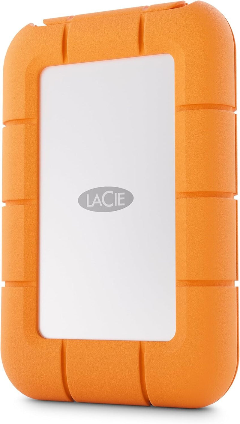 LaCie STMF1000400 ekstern solid state driver 1 TB USB Type-C USB 3.2 Gen 2x2 Grå, Orange