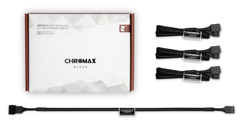 Noctua NA-SEC1 CHROMAX.BLACK Kabelforlængelse