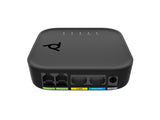 HP Poly ATA 402 2FXS Voice Port VoIP-adapter med Open SIP og strømforsyning