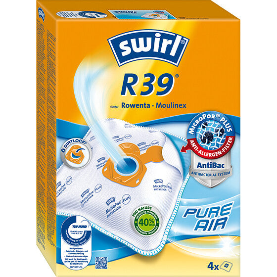 Swirl R 39 MicroPor Plus Støvpose Beholder vakuum