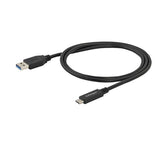 StarTech.com USB315AC1M USB-kabel USB 3.2 Gen 1 (3.1 Gen 1) 1 m USB A USB C 5 Gbit/sek. Sort
