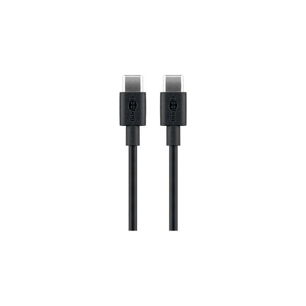 Wentronic 66318 USB-kabel USB 2.0 1 m USB C 0,48 Gbit/sek. Sort