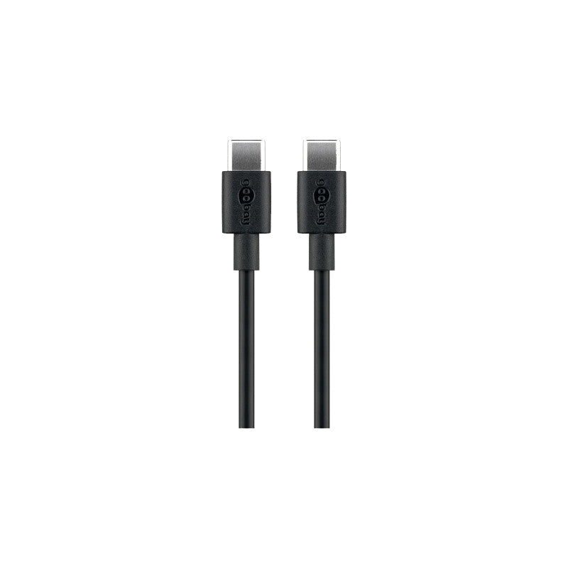 Wentronic 66318 USB-kabel USB 2.0 1 m USB C 0,48 Gbit/sek. Sort