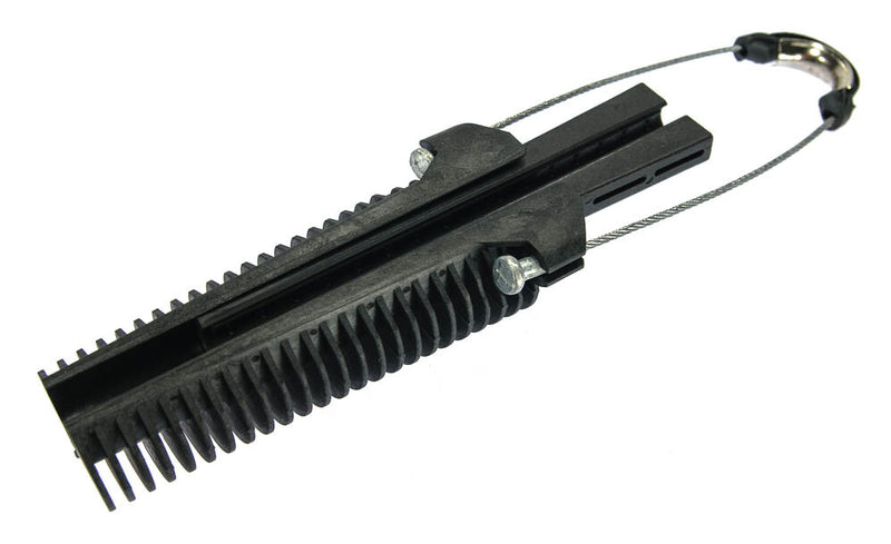 Extralink FIBER OPTIC CABLE CLAMP 2.3 kabelholder Sort 1 stk