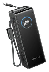 EcoFlow EF-RAPID25K100W-B-EU powerbank 25000 mAh Sort