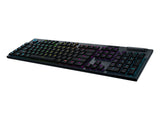 Logitech G 920-008955 tastatur Spil RF trådløs + Bluetooth QWERTZ Tysk Sort