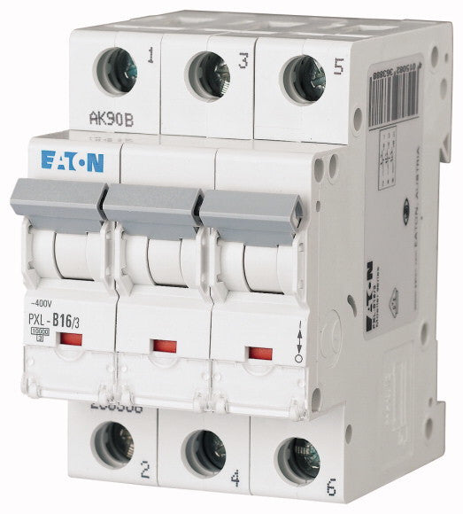 Eaton PXL-B16/3 kredsløbsafbryder Miniature strømafbryder Type B