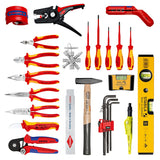 Knipex 00 21 33 E mekaniske værktøjssæt 22 værktøjer