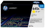 HP Original 645A LaserJet-tonerpatron, gul