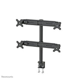 Neomounts FPMA-D700D4 skærmbeslag og -stativer 76,2 cm (30") Skrivebord Sort
