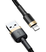 Baseus CALKLF-BV1 Lightning kabel 1 m Sort
