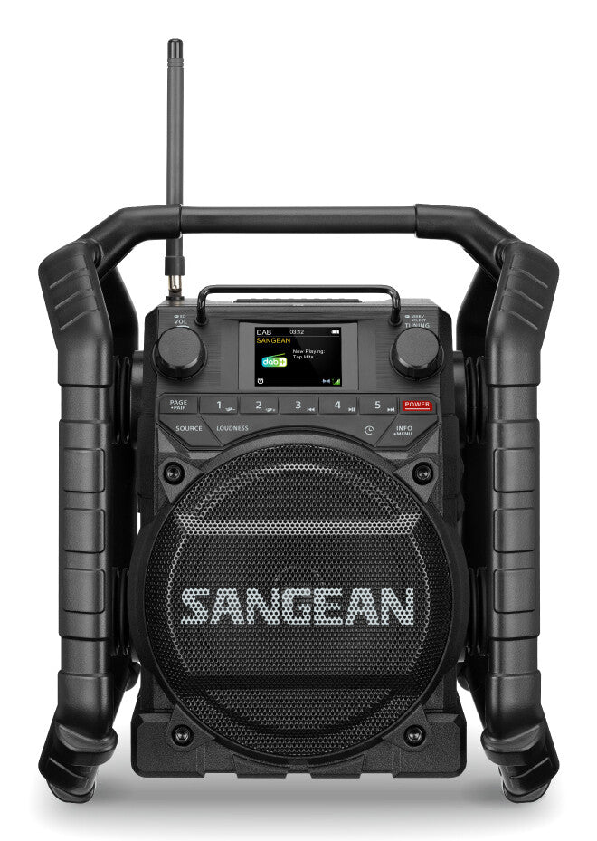 Sangean U4X Bærbar Digital Sort