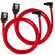 Corsair CC-8900284 SATA-kabel 0,6 m Sort, Rød