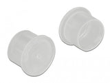 DeLOCK 60163 dækning af sokkel SMA plug Transparent 10 stk