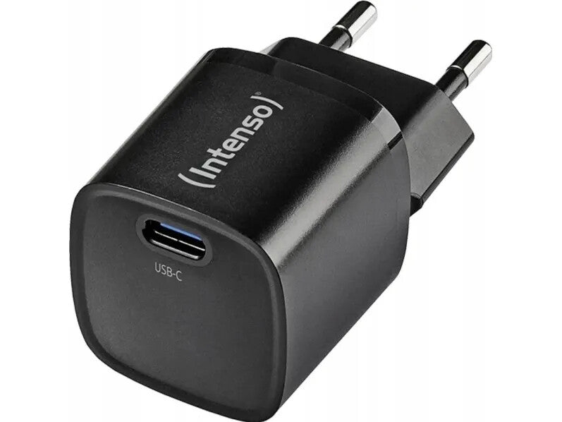 Intenso W30C² GaN Universel Sort Vekselstrøm Hurtig opladning Indendørs