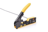 Digitus DN-94025 kabelklipper Krympeværktøj Sort, Gul