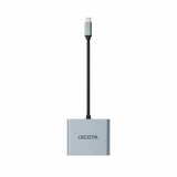 DICOTA D32063 mobil dockingstation Tablet/smartphone/laptop Sølv