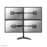 Neomounts NM-D335D4BLACK skærmbeslag og -stativer 68,6 cm (27") Skrivebord Sort