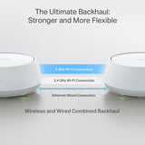 TP-Link DECO BE25(2-PACK) mesh Wi-Fi-system Dual-band (2,4 GHz / 5 GHz) Wi-Fi 7 (802.11be) Hvid Intern