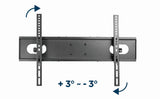 Gembird WM-70ST-01 tv-beslag 177,8 cm (70") Sort