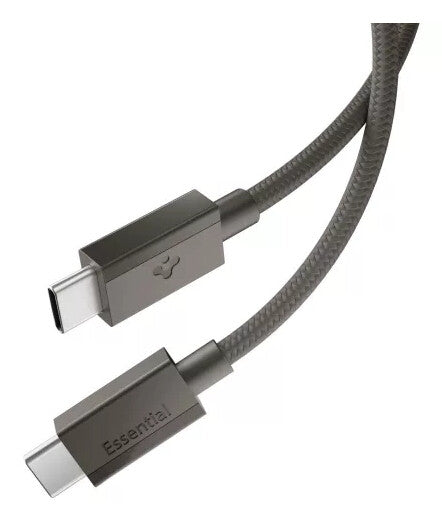 Spigen EB6015CC USB-kabel 1,5 m USB C 0,48 Gbit/sek. 60 W Grå