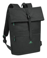 Rivacase Gremio rygsæk City backpack Sort Polyester, Genanvendt polyethylenterephthalat (rPET)