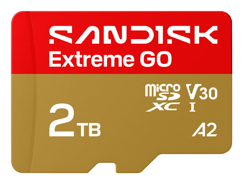 SanDisk Extreme GO 2 TB MicroSDXC UHS-I