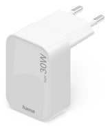 Hama 00201954 oplader til mobil enhed Smartphone, Tablet Hvid Vekselstrøm Hurtig opladning Indendørs
