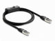 DeLOCK 81562 netværkskabel Sort 1 m Cat6 F/UTP (FTP)