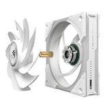 ASUS ROG Eurux GR120 ARGB Reverse Fan White Edition - Triple Pack Computerkabinet Ventilator 12 cm Hvid 3 stk