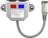 Goobay 68909 netværkskabel Grå 0,15 m Cat5 F/FTP (FFTP)