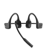 SHOKZ OpenComm2 UC 2025 Upgrade Headset Trådløs Ørekrog Kontor/Callcenter Bluetooth Sort
