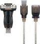 Goobay 95436 serielkabel Transparent 1,5 m USB Type-A RS-232