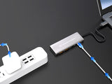 Conceptronic HUBBIES15G interface hub USB 3.2 Gen 2 (3.1 Gen 2) Type-C 10000 Mbit/s Grå