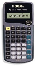 Texas Instruments TI-30XA regnemaskine Lomme Videnskabelig Grå