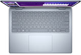 DELL 14 Plus 2-in-1 DB04250 Copilot+ PC Intel Core Ultra 5 226V Hybrid (2-i-1) 35,6 cm (14") Berøringsskærm Full HD+ 16 GB LPDDR5x-SDRAM 512 GB SSD Wi-Fi 7 (802.11be) Windows 11 Pro Blå