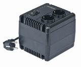 EnerGenie EG-AVR-1001 spændingsregulator 2 AC stikkontakt(er) 140 - 270 V Sort