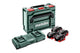 Metabo SET 4 X LIHD Batteri Sort, Rød Universal