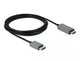 DeLOCK 85930 videokabel adapter 3 m DisplayPort HDMI Sort, Grå