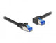 DeLOCK 80217 netværkskabel Sort 0,5 m Cat6a S/FTP (S-STP)