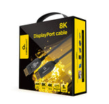 Gembird CC-DP8K-AOC-5M DisplayPort kabel Sort