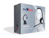 ProXtend Sonnet Headset Trådløs Opkald/musik Micro-USB Bluetooth Opladningsstativ Sort