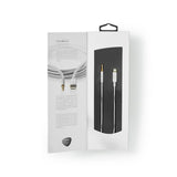 Nedis CCTB39940AL10 Lightning kabel 1 m Aluminium