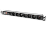 Digitus DN-95407-FR strømforsyningsenhed (PDU) 7 AC stikkontakt(er) 1U