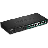 Trendnet TPE-TG83 netværksswitch Ikke administreret Gigabit Ethernet (10/100/1000) Strøm over Ethernet (PoE) Sort