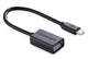 Ugreen 10396 USB-kabel USB 2.0 0,12 m USB A Micro-USB B 0,48 Gbit/sek. Sort