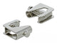 DeLOCK 66444 kabelholder Sølv